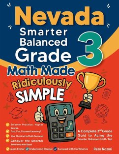 Cover Nevada Smarter Balanced Grade 3 Math Made Ridiculously Simple