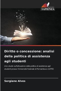 Cover Diritto o concessione: analisi della politica di assistenza agli studenti
