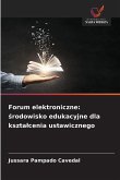Forum elektroniczne: ¿rodowisko edukacyjne dla kszta¿cenia ustawicznego