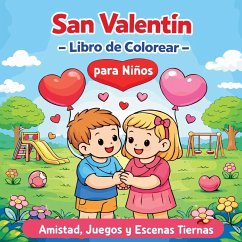 Cover San Valentín - Libro de Colorear para Niños