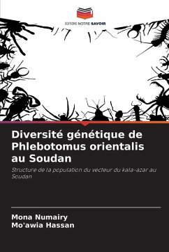 Diversité génétique de Phlebotomus orientalis au Soudan - Numairy, Mona;Hassan, Mo'awia