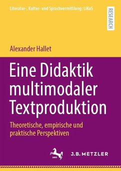 Cover Eine Didaktik multimodaler Textproduktion