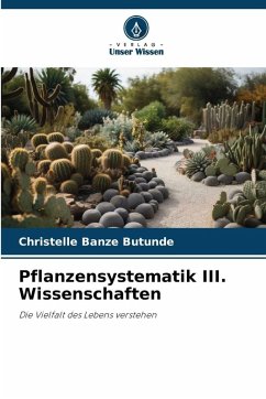 Cover Pflanzensystematik III. Wissenschaften