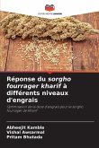 Réponse du sorgho fourrager kharif à différents niveaux d'engrais