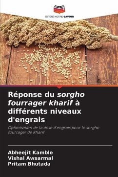 Cover Réponse du sorgho fourrager kharif à différents niveaux d'engrais