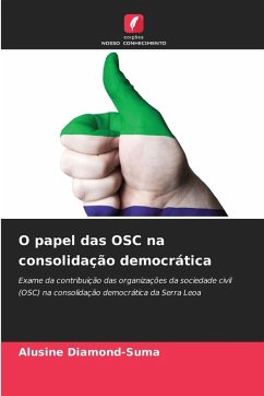 O papel das OSC na consolidação democrática - Diamond-Suma, Alusine