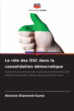 Le rôle des OSC dans la consolidation démocratique - Diamond-Suma, Alusine
