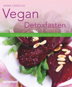 Vegan Detoxfasten   (Mängelexemplar) - Cavelius, Anna