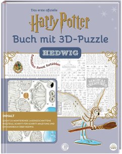 Cover Harry Potter - Hedwig - Das offizielle Buch mit 3D-Puzzle Fan-Art   (Restauflage)
