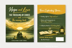 Cover A Short Story Collections: HOPE AND LOVE, THE TRICKLING OF CHOICE and THE MISSING BOOK (eBook, ePUB)