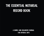 The Essential Notarial Record Book-Black