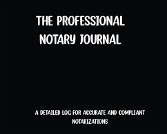 The Professional Notary Journal - Black - Rsn