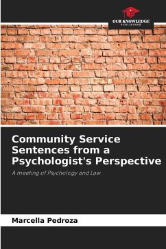 Cover Community Service Sentences from a Psychologist's Perspective