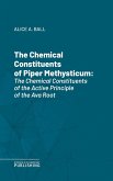 The Chemical Constituents of Piper Methysticum (eBook, ePUB)