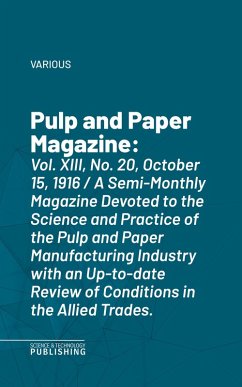 Pulp and Paper Magazine (eBook, ePUB) - Various