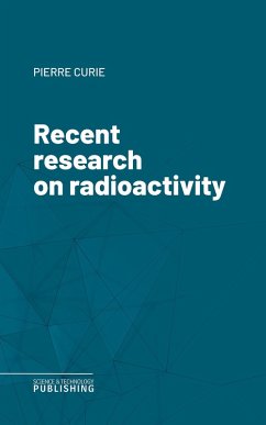 Recent research on radioactivity (eBook, ePUB) - Curie