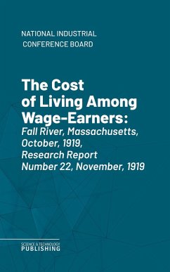 Cover The Cost of Living Among Wage-Earners (eBook, ePUB)