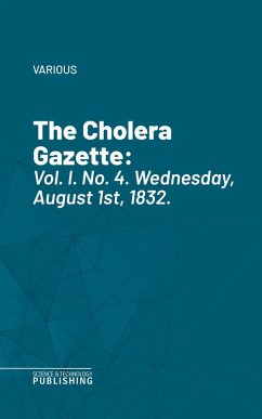 The Cholera Gazette (eBook, ePUB) - Various
