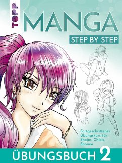 Cover Manga Step by Step Übungsbuch 2   (Mängelexemplar)