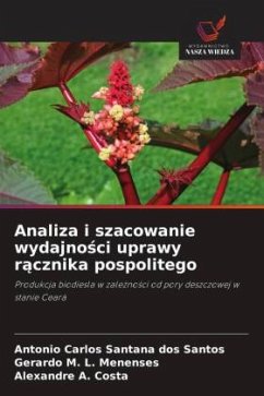Cover Analiza i szacowanie wydajno¿ci uprawy r¿cznika pospolitego