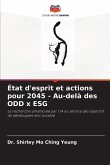 État d'esprit et actions pour 2045 - Au-delà des ODD x ESG