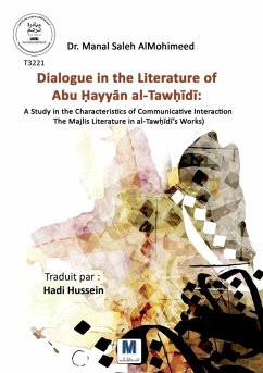 Cover Dialogue in the Literature of Abu ¿ayy¿n al-Taw¿¿d¿
