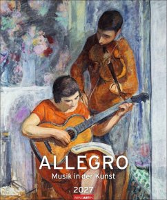 Cover Allegro - Musik in der Kunst Kalender 2027 - Musik in der Kunst