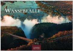 Cover Wasserfälle Kalender 2027 - Wandkalender   Fotokalender Naturkalender 35x50cm Großformat - Inspirierende Wasserfall-Fotografien für das ganze Jahr.