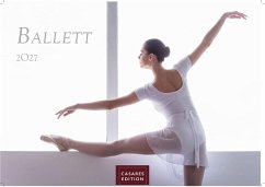 Cover Ballett Kalender 2027 - Wandkalender   Fotokalender   Tanzkalender Kunst 35x50cm Grosses Format - Eleganter Ballett - Ästhetik & Ballettkunst für jeden Monat