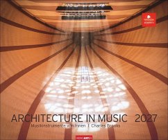 Cover Architecture in Music Kalender 2027 - Musikinstrumente von innen