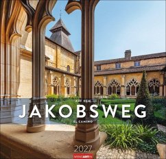 Cover Auf dem Jakobsweg Kalender 2027 - El Camino
