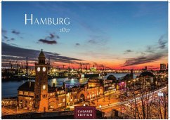Cover Hamburg Kalender 2027 - Wandkalender   Fotokalender Deutschland 35x24cm - mit 12 beeindruckenden Bildern mit stimmungsvollen Motiven von Hafen, Elbe, Speicherstadt und hanseatischem Flair