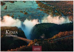 Cover Kenia & Serengheti Kalender 2027 - Wandkalender   Fotokalender Afrika 24x35cm - Wunderschöne Tierkalender- und Naturschutzfotos.