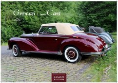 Cover German Classic Cars Kalender 2027 - Wandkalender   Fotokalender Oldtimer 35x50cm Großformat - deutsche Oldtimer - Meisterwerke deutscher Automobilgeschichte.