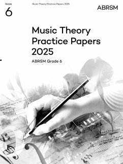 Cover Music Theory Practice Papers 2025, Abrsm Grade 6