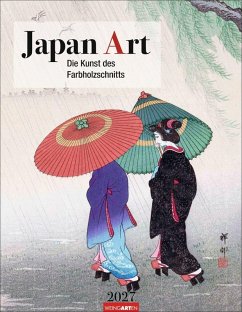Cover Japan Art Kalender 2027 - Die Kunst des Farbholzsschnitts