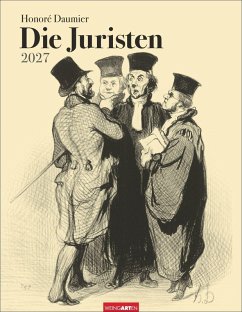 Cover Honoré Daumier: Die Juristen Kalender 2027