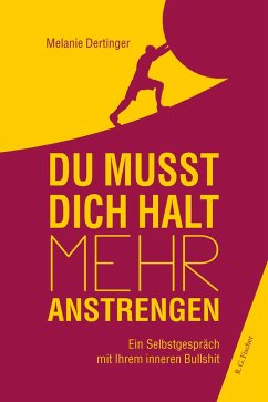 Cover Du musst dich halt mehr anstrengen