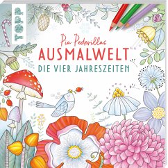 Cover Pia Pedevillas Ausmalwelt - Die vier Jahreszeiten  (Mängelexemplar)