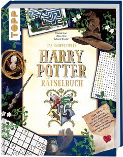 Cover Das inoffizielle Rätselbuch für Potter-Fans. Über 100 Quizfragen, Bilderrätsel, Labyrinthe und mehr zu den bekannten Büchern und Filmen  (Mängelexemplar)