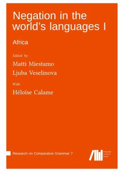 Cover Negation in the world's languages I : Africa