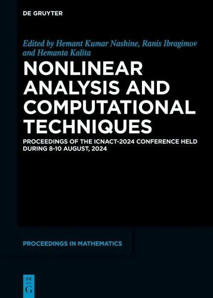 Nonlinear Analysis and Computational Techniques (eBook, PDF)