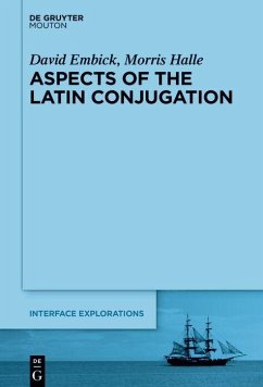 Cover Aspects of the Latin Conjugation (eBook, PDF)