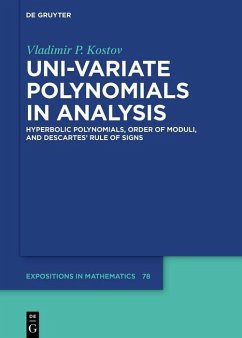 Cover Uni-variate Polynomials in Analysis (eBook, PDF)