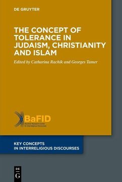 Cover The Concept of Tolerance in Judaism, Christianity and Islam (eBook, PDF)