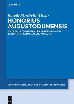 Cover Honorius Augustodunensis (eBook, PDF)