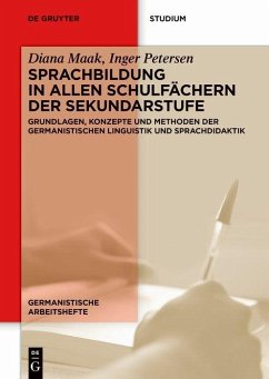 Cover Sprachbildung in allen Schulfächern der Sekundarstufe (eBook, PDF)