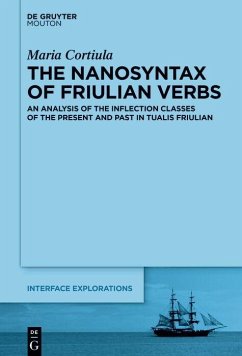 Cover The Nanosyntax of Friulian Verbs (eBook, PDF)