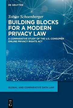 Building blocks for a modern privacy law (eBook, PDF) - Schoenberger, Tobias