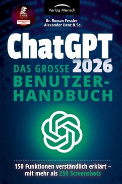 Cover ChatGPT 2026 - Das grosse Benutzerhandbuch